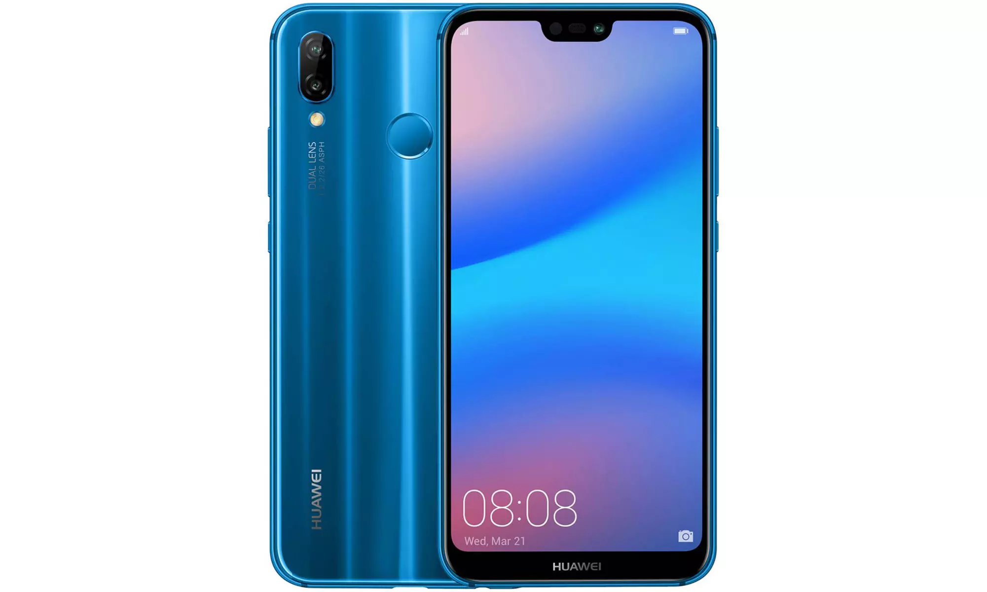 Huawei P20 Lite ANE-LX3 32GB Unlocked GSM Phone - (B Grade Refurbished)  - Primary Image