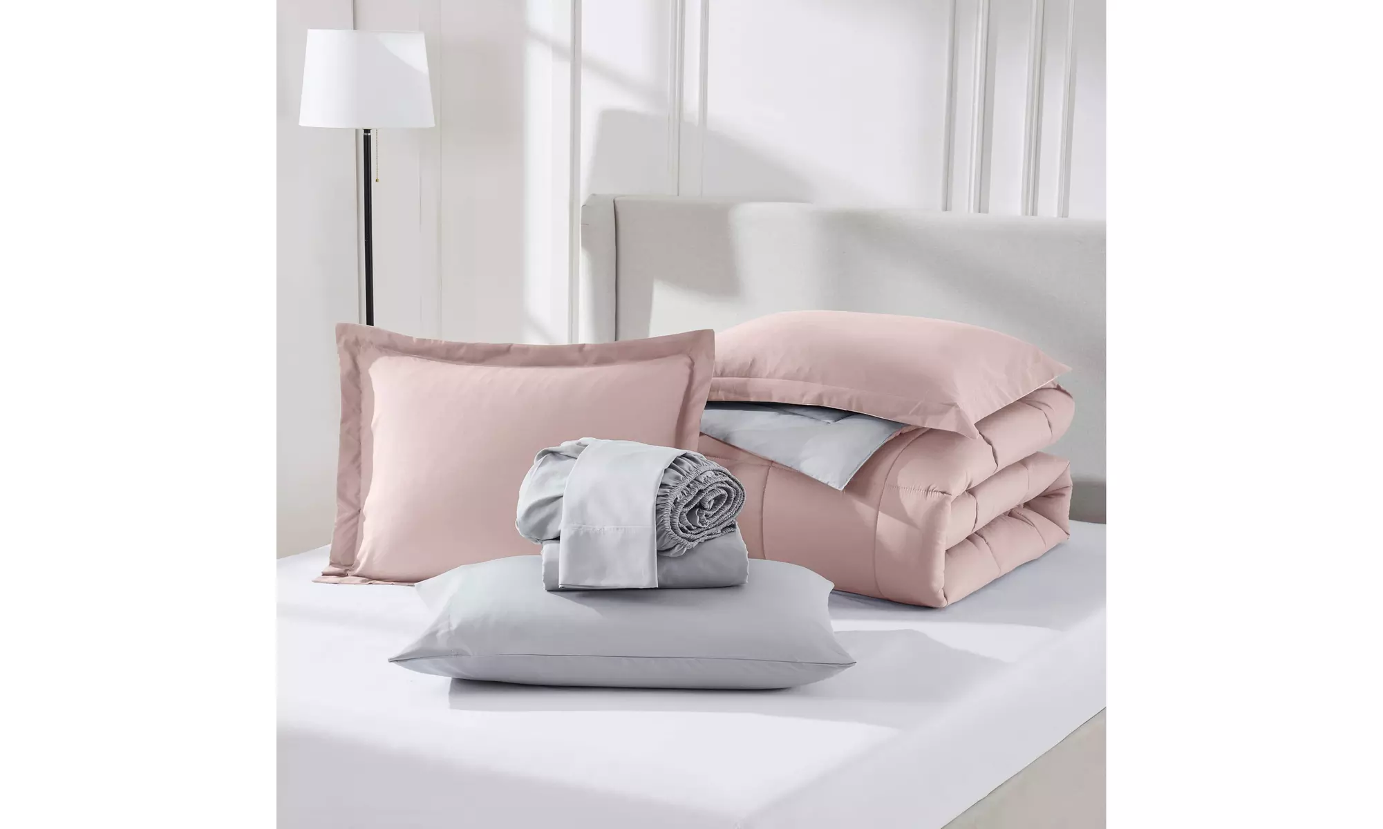 Nestl 7 Piece Reversible Bed in a Bag  