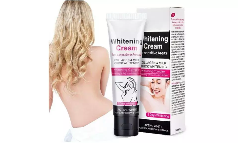 Dark Skin Whitening Lightening Bleach Bleaching Cream Underarm Spots Armpit 50G - Primary Image