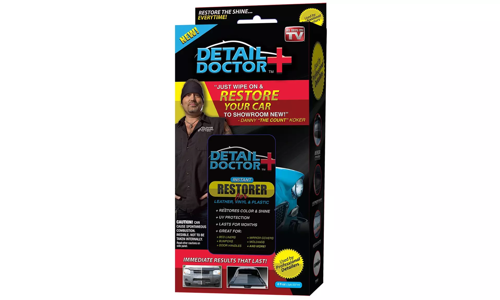 Detail Doctor Vinyl/Leather/and Plastic Instant Car Restorer - Second Medium