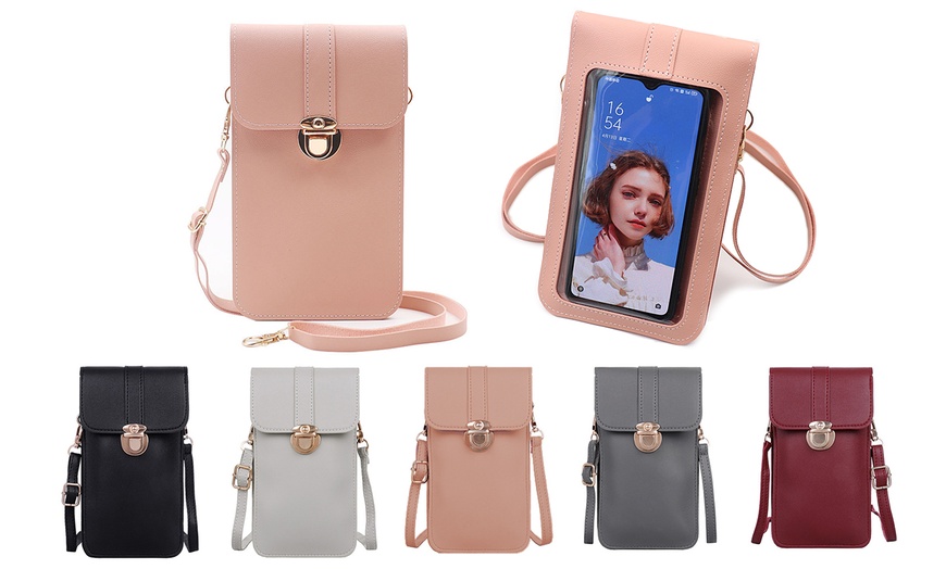 waterproof touch screen purse