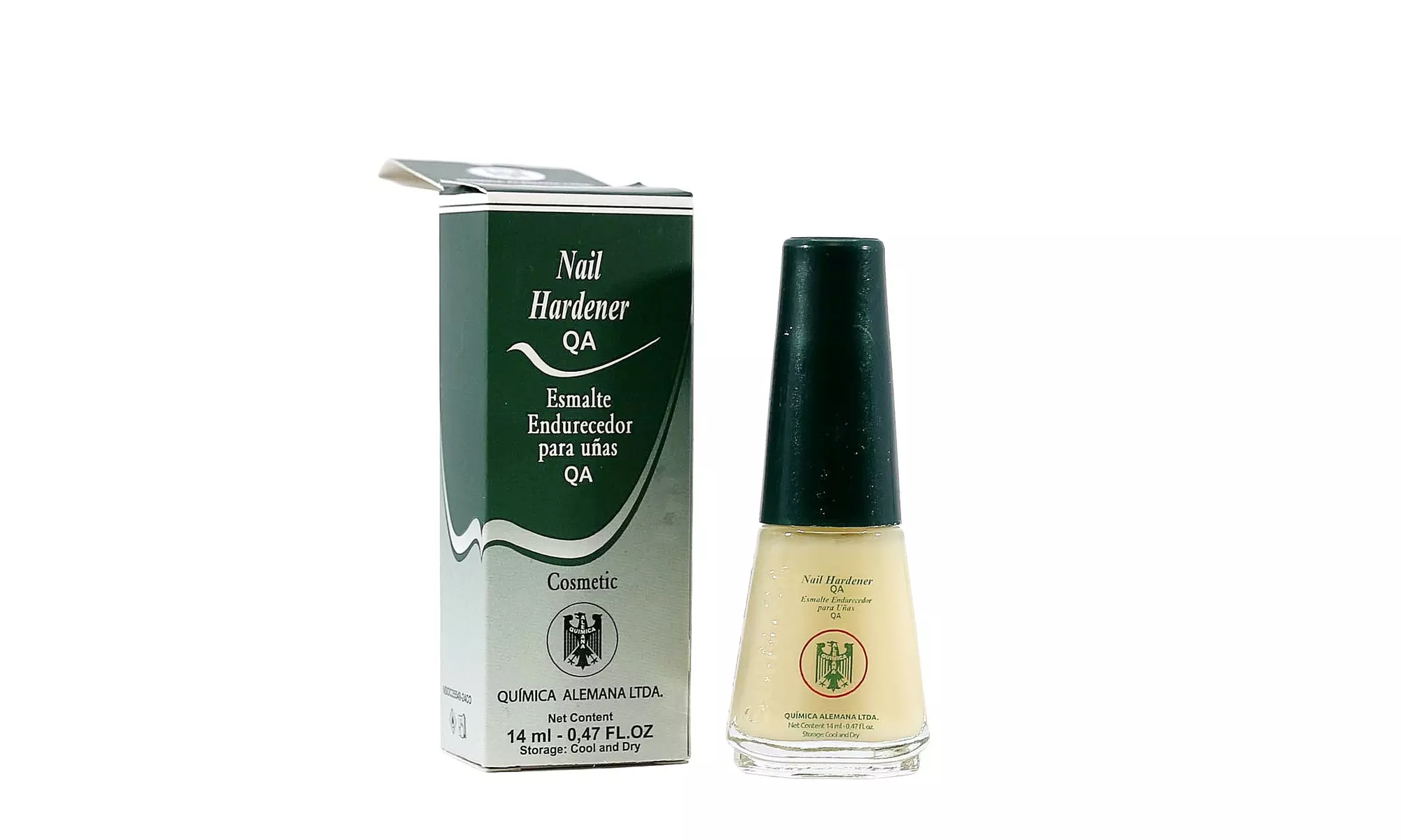 Quimica Alemana Nail Hardener 0.47oz - 4-Pack