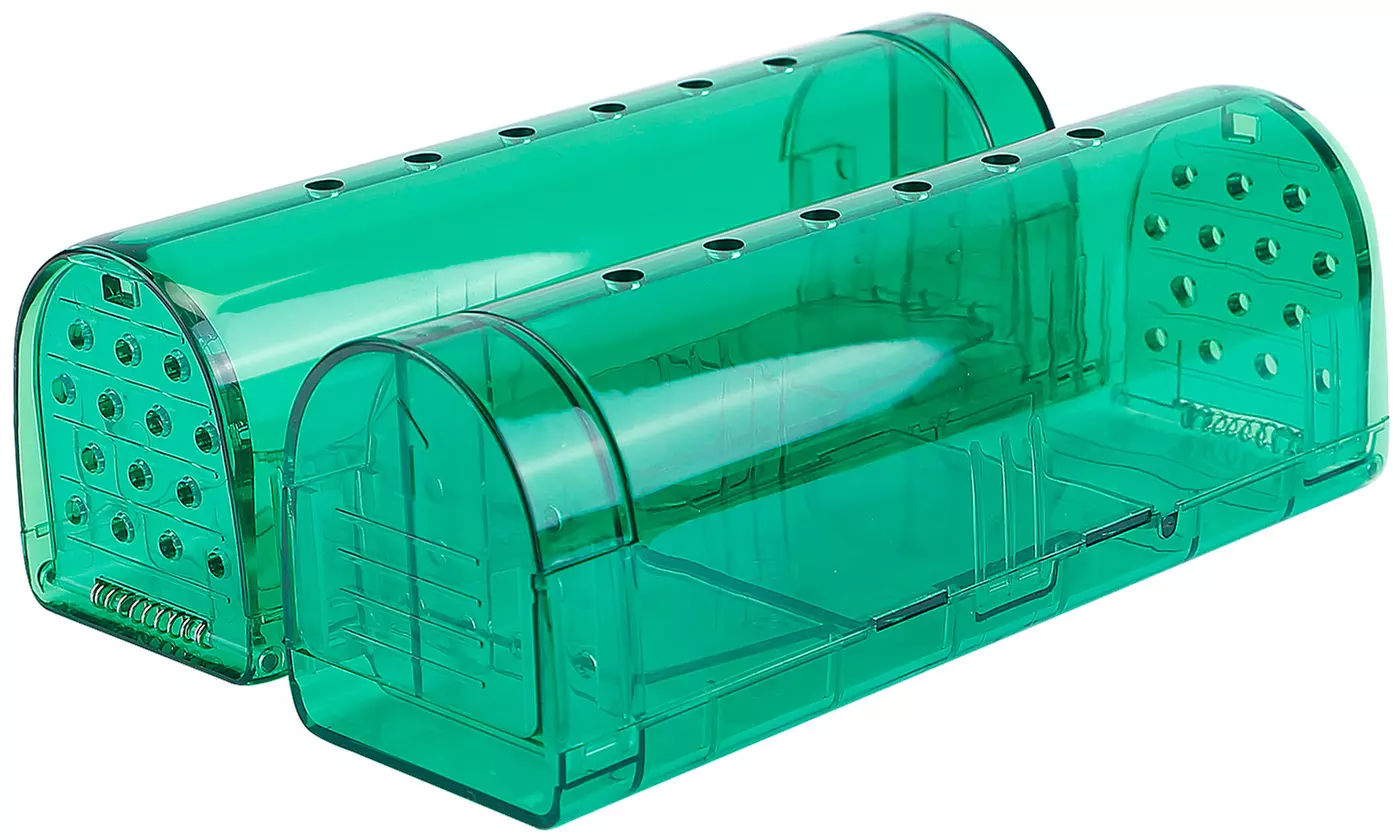 iMounTEK Easy Set Reusable Catch And Release No Kill Humane Mouse Trap 