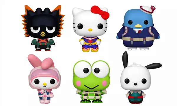 My Hero Academia x Sanrio Funko POP 2024 set