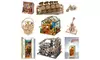 3D DIY Puzzles and Book Nooks - Rooms/Stores/Rides and More - Lights up too!