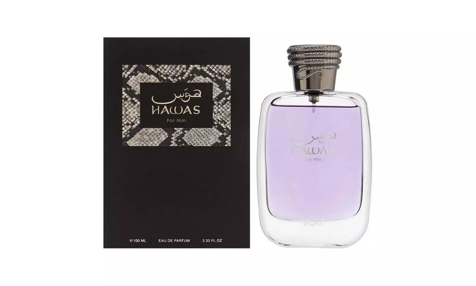 RASASI Hawas for Men Eau de Parfum Spray, 3.33 Ounce - Primary Image