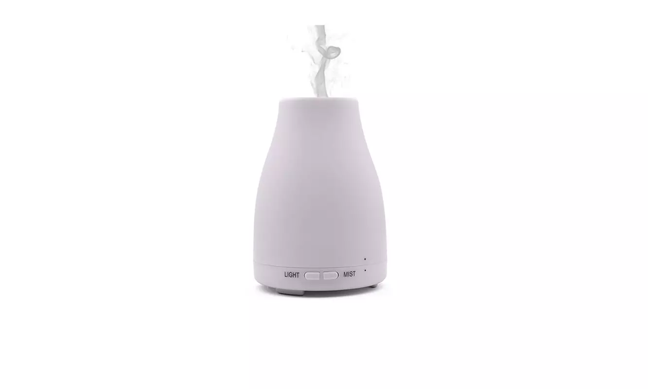 LED Light Changing 200ML RGB Aroma Oil Diffuser with Remote Control - Second Medium