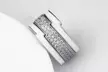 18K Gold Plated Micro Crystal Enamel Band Ring - Two Options Available - Second Medium
