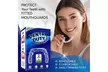 Professional Mouth Guard for Grinding Teeth, 2 Sizes, 4 Pieces Mouthguard - Second Medium