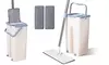iMounTEK Flat Floor Mop Bucket Set with 10 Replacement Microfiber Mop Pads