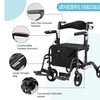 Up To 47% Off on Goplus Folding Rollator Walke... | Groupon Goods