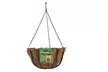 Panacea 88503 Hanging Basket With Liner, 14", Green - Second Medium