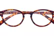5-Pack Retro Key Hole Oval Round Reading Glasses Include Computer Readers - Second Medium