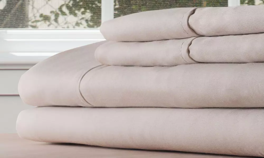 Lavish Home Series 1200 Microfiber Sheet Set
