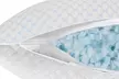 NewHome Shredded Memory Foam Pillow with Cooling Cover & Extra Filling - Second Medium