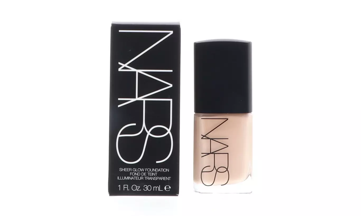 Nars Sheer Glow Foundation, Santa Fe/Medium,30ml/1.01 oz - Primary Image
