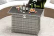 Costway Propane Fire Pit Table with Metal Slatted Tabletop & Steel Burner - Second Medium