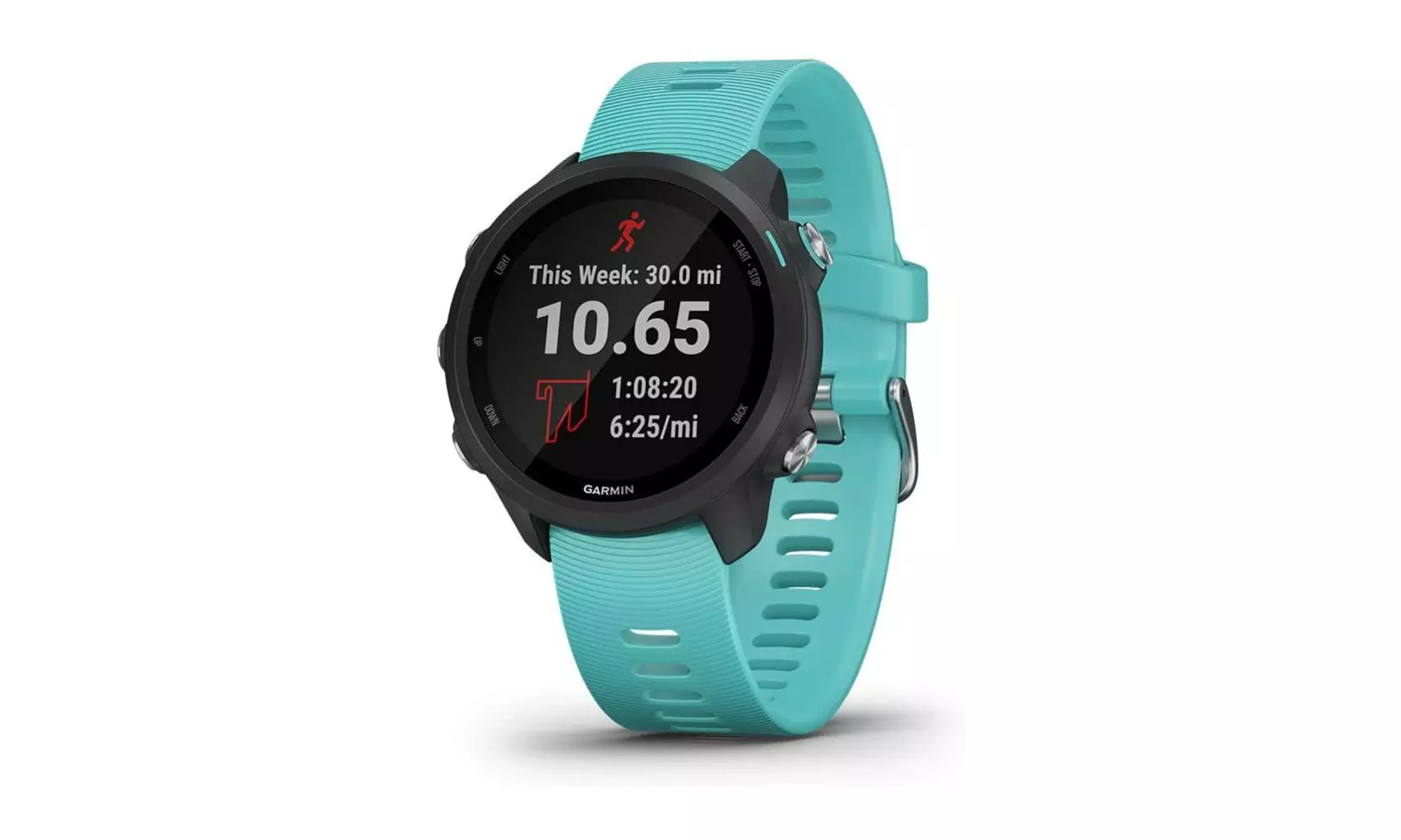 Garmin Forerunner 245 Music GPS Running Smartwatch (Aqua) - Primary Image