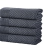Image 70: Ultra-Soft 100% Cotton Diamond Waffle Bath Towels