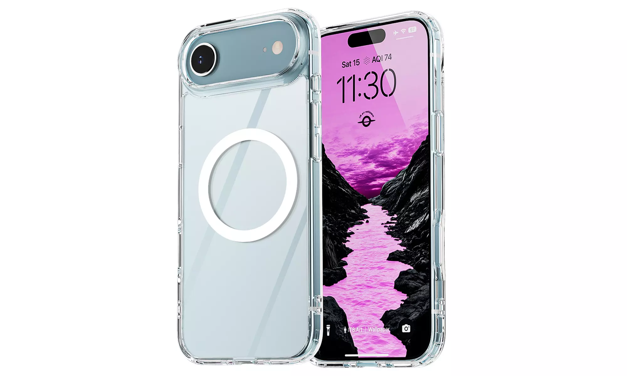 Crystal Clear Case for iPhone 17 Pro Max 17 Air 17 Pro Bumper Shockproof Cover