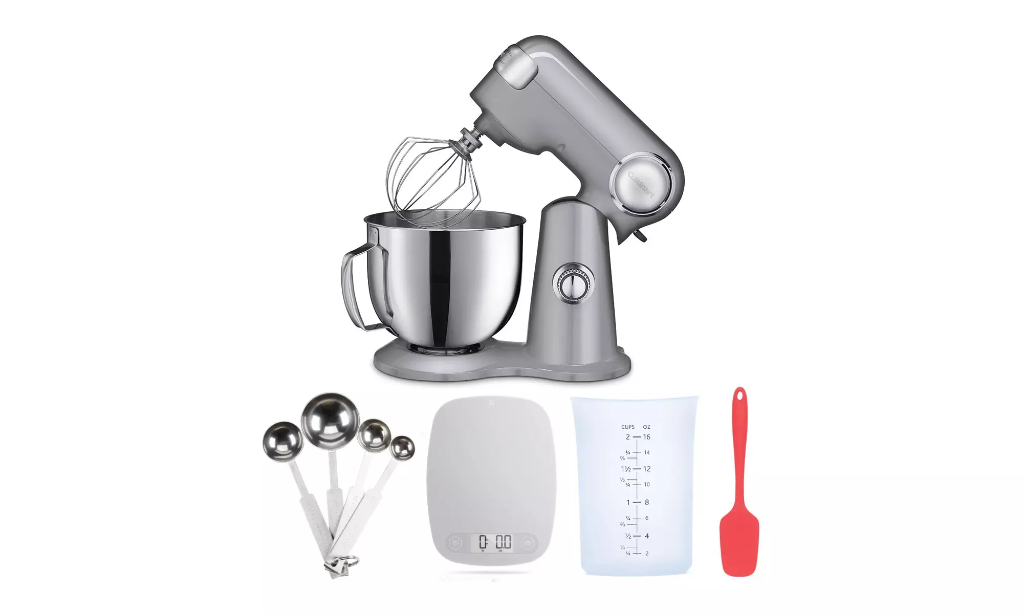 Cuisinart SM-50BC 5.5-Quart Stand Mixer (Brushed Chrome) Bundle - Primary Image