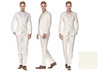 GV Men's Slim Fit Pure Linen 2pc Suits - Second Medium