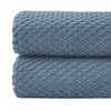 Image 150: Ultra-Soft 100% Cotton Diamond Waffle Bath Towels