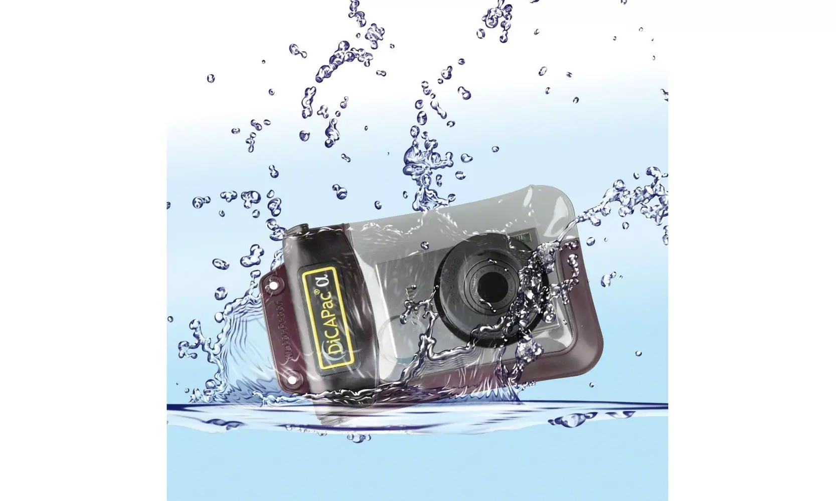 Dicapac WP410 WP-410 Waterproof Underwater Case 6.5 in. X 4.13 in.   - Primary Image