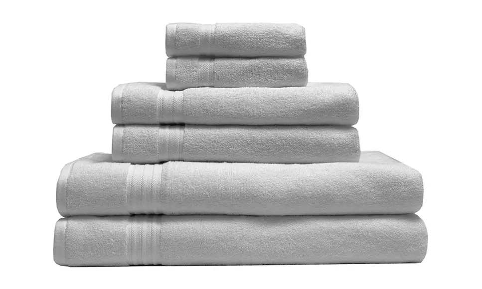 Elite Home Products Organic Cotton Towel Set (6-Piece) - Primary Image
