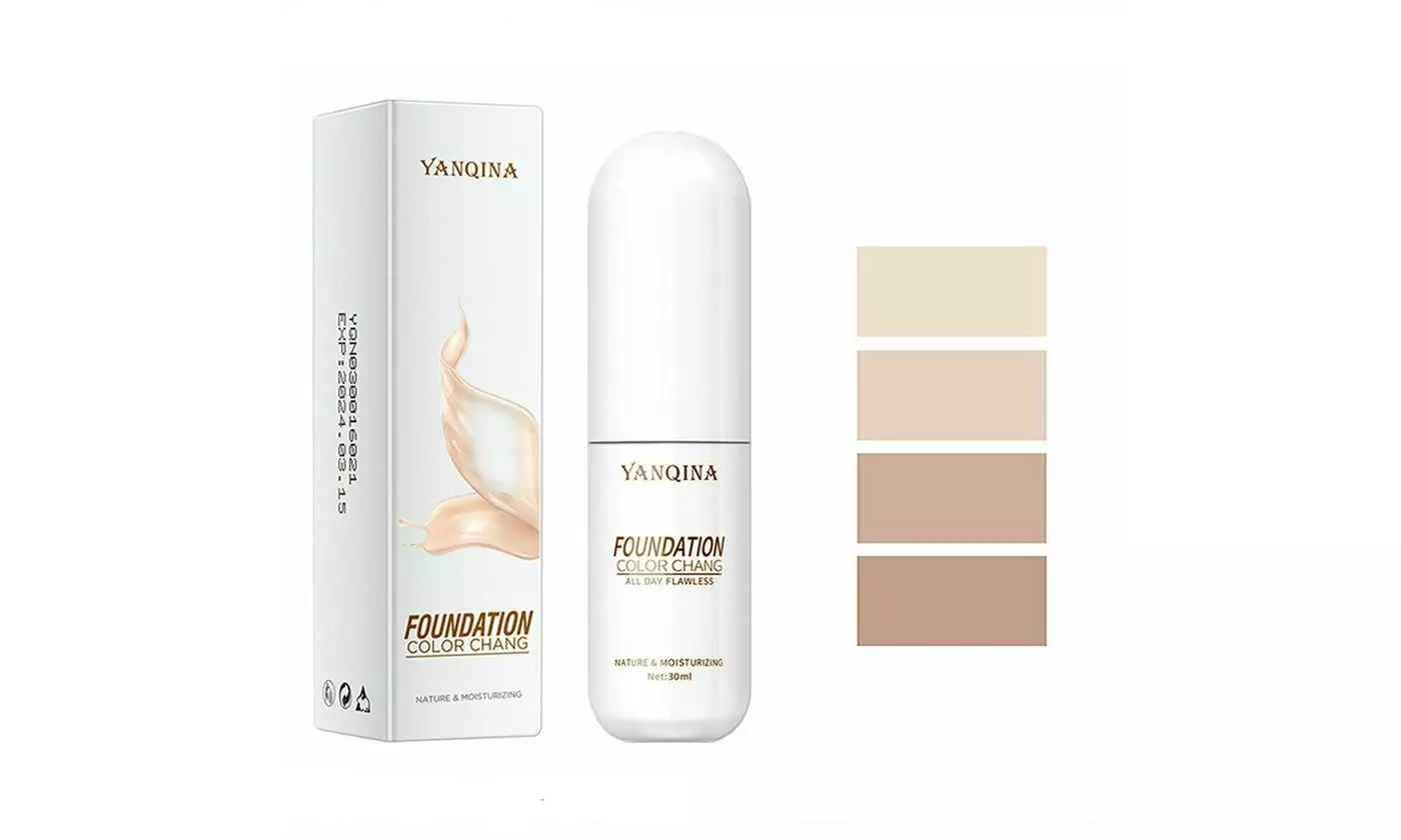 Pro Classic 30ml Color Changing Foundation Magic Flawless Concealer Face Makeup - Primary Image