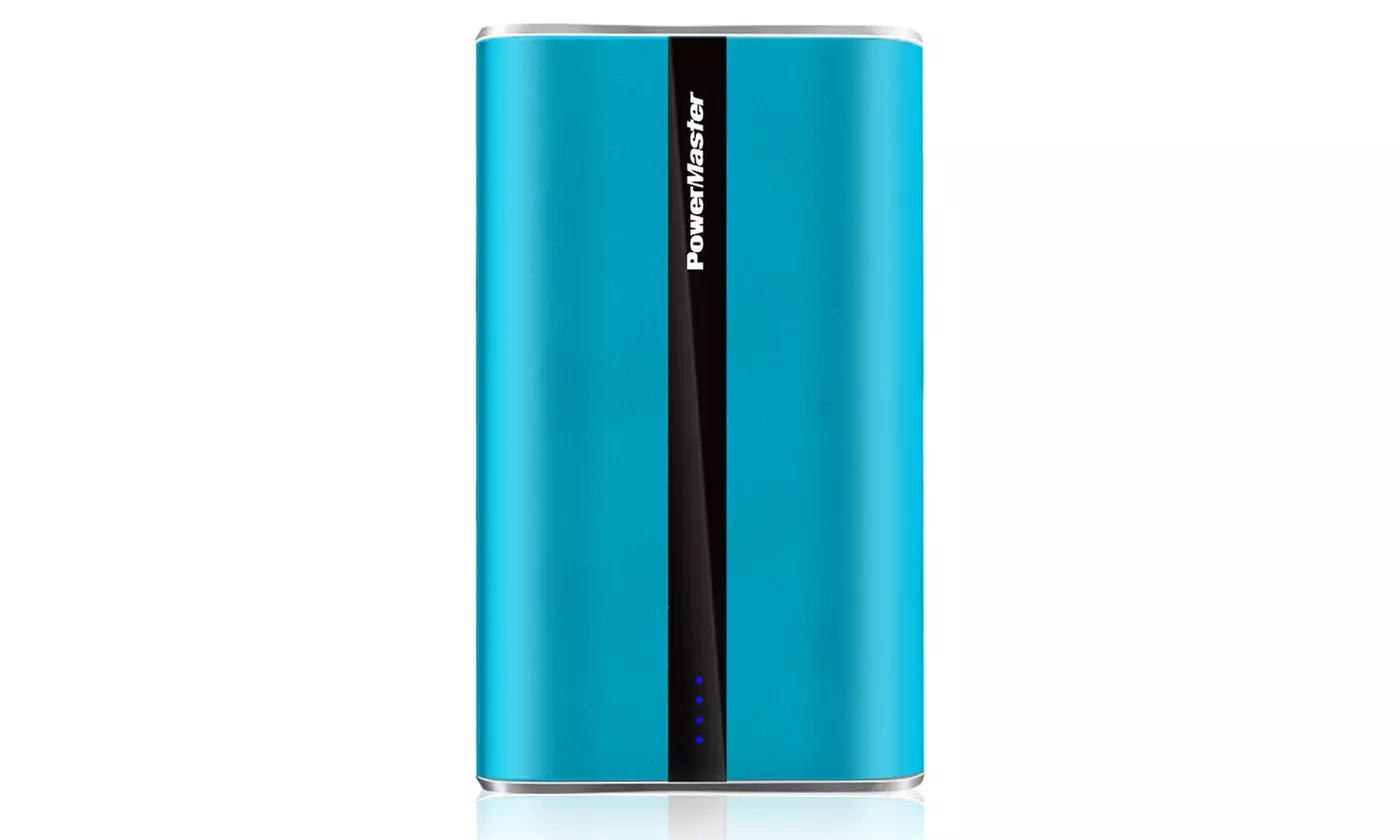 PowerMaster 20,000mAh LED Triple-USB Power Bank with Smart Charging
