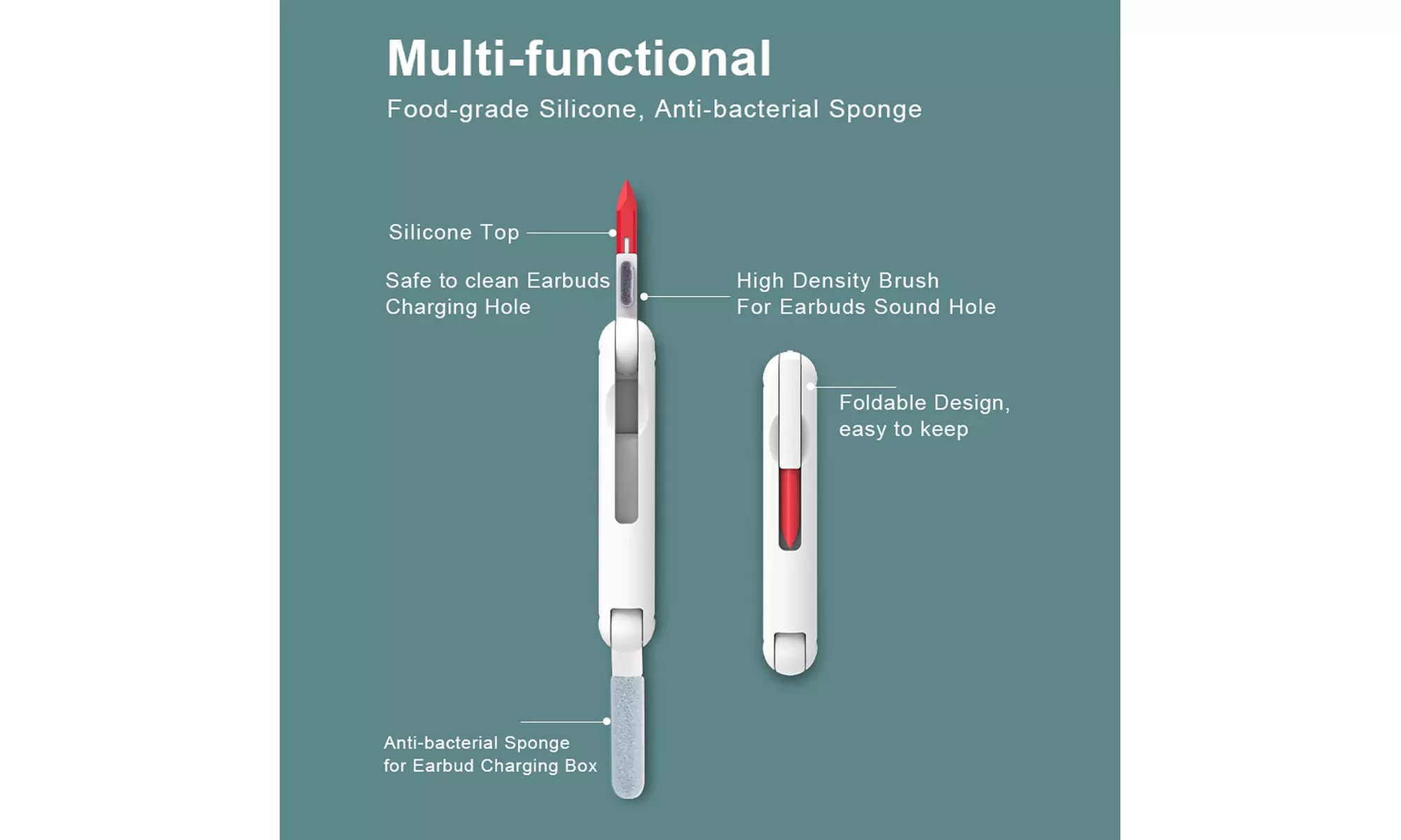 Zummy 7-in-1 Multifunctional Keyboard Cleaning Tools Set