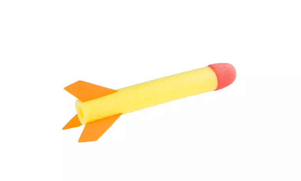 Jump Rocket Launcher with 3 Foam Rockets by Hey! Play! - Second Medium