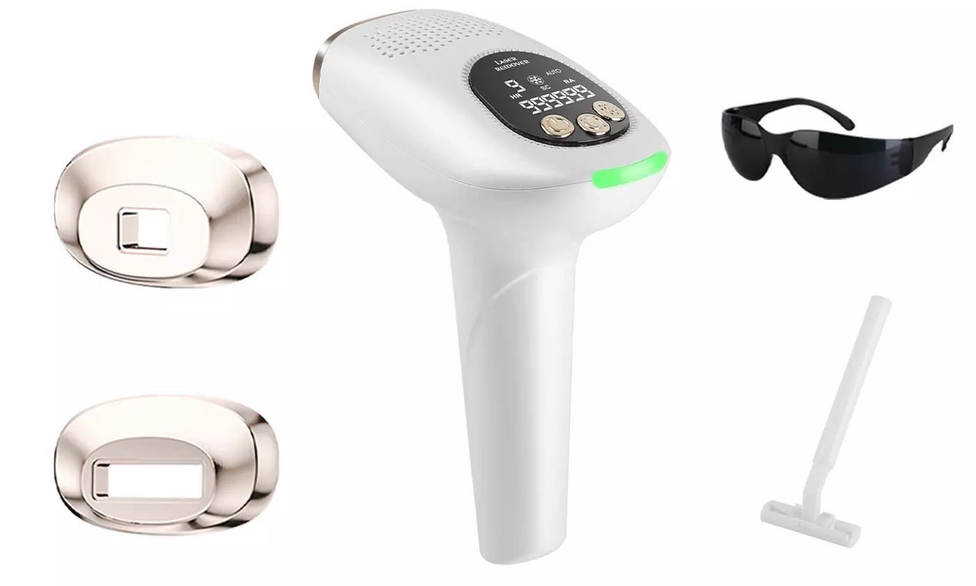 Kocaso 3-in-1 IPL Laser Hair Remover with Ice Cooling & 999,999 Flashes