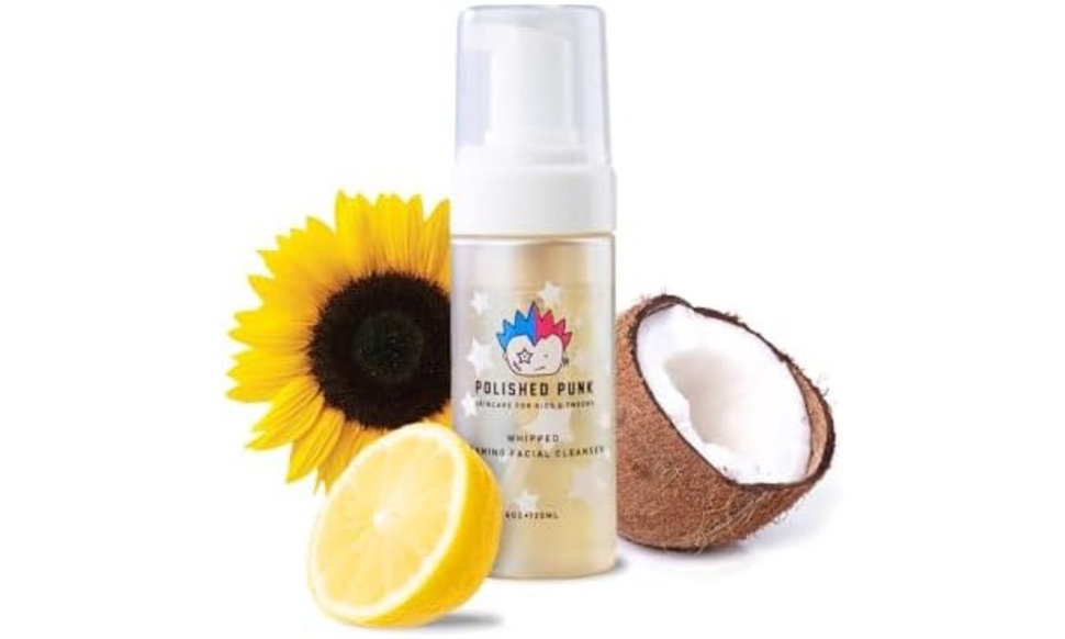 Polished Punk - Whipped Foaming Face Cleanser for Kids and Tweens,  4 oz 