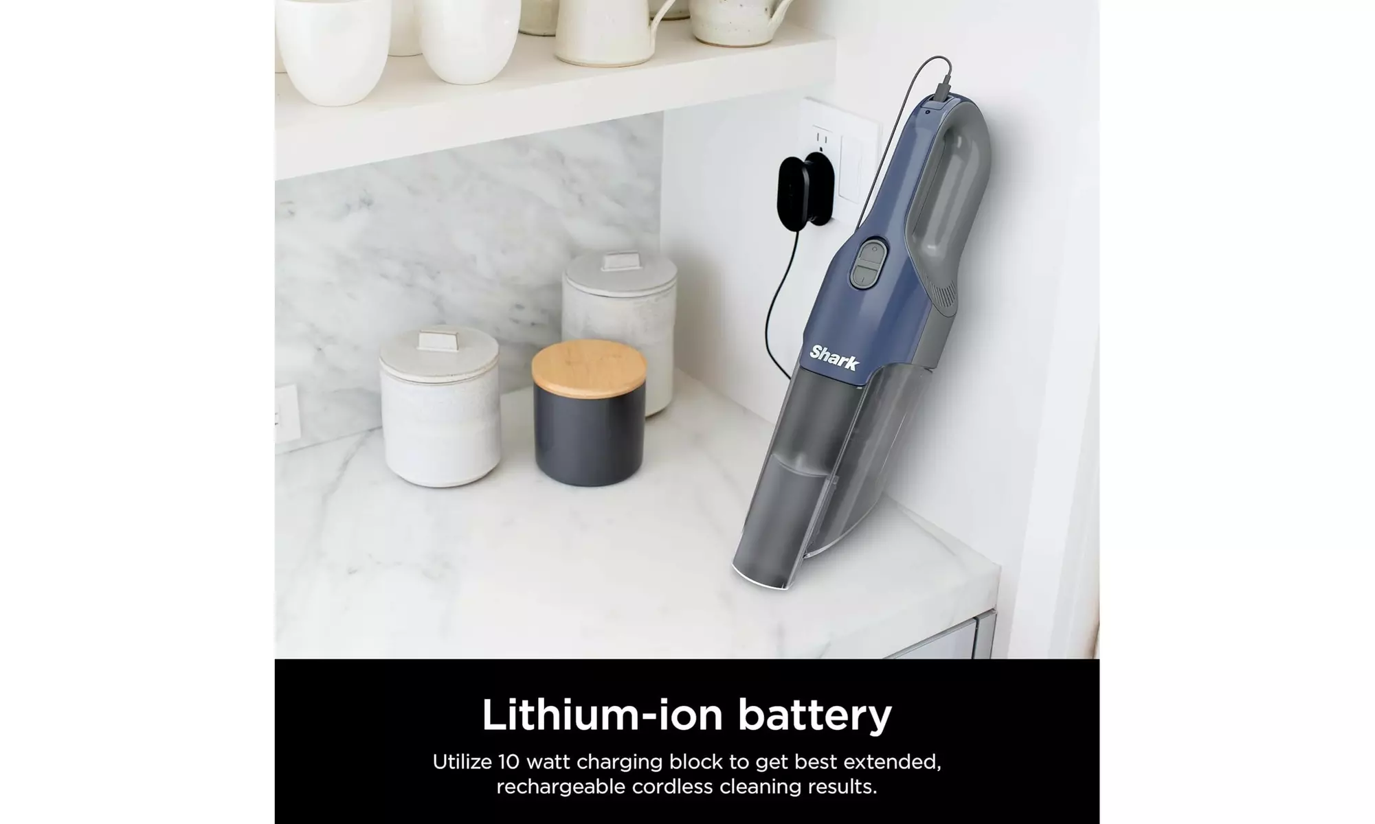 Refurbished Shark CH701 Cyclone PET Handheld Bagless Cordless Vacuum