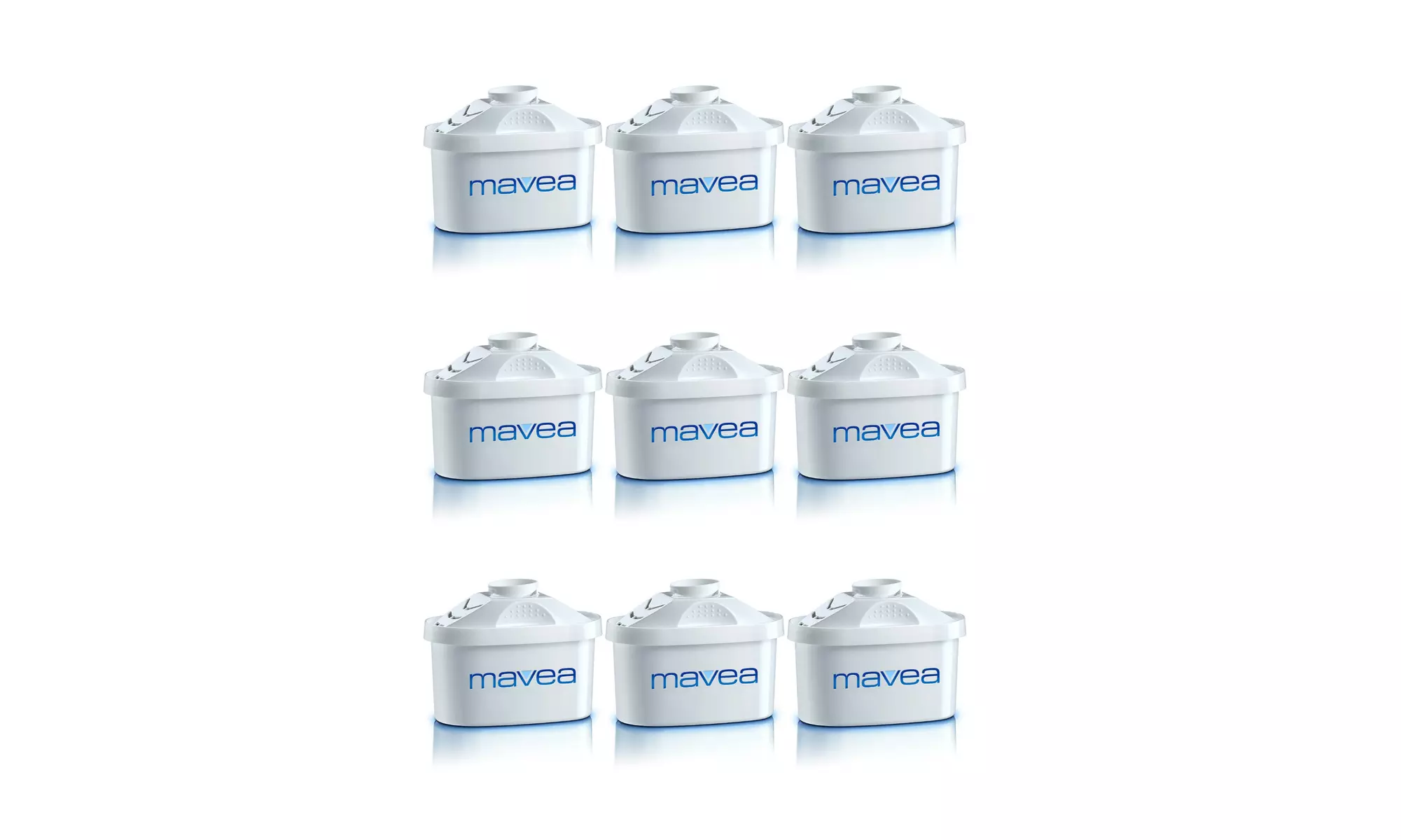 Mavea Maxtra Replacement Filter for Mavea Water Filtration Pitcher 9-Pack - Primary Image