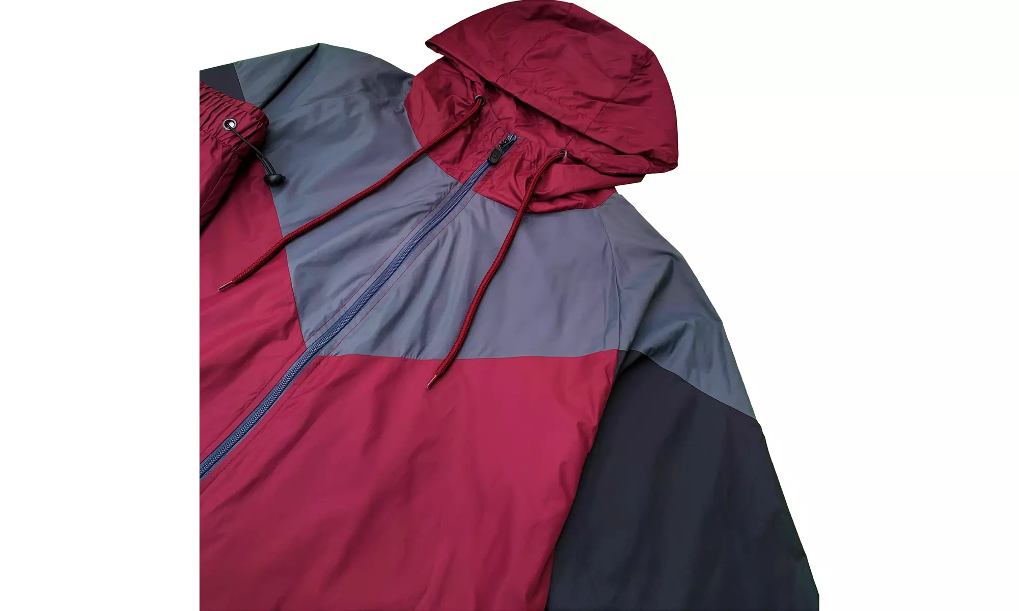Men's 2-Piece light weight Windbreaker Suit Sauna GYM Set with Mesh Lining 