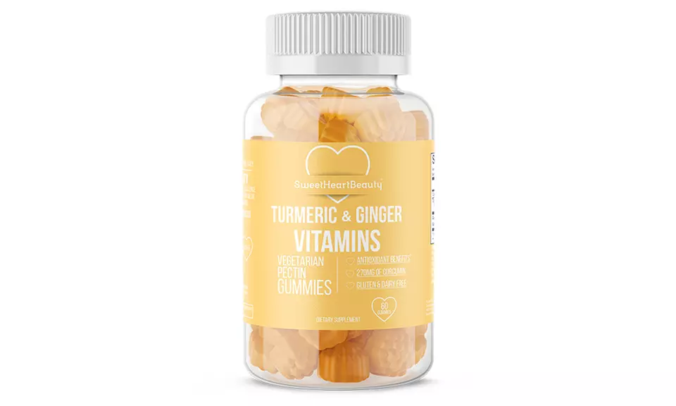 Premium Turmeric and Ginger Gummies (1- or 2-Pack) - Second Medium