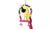 Pet Bird Swing Parrot Parakeet Budgie Cockatiel Cage Hammock Toys Hanging Toy