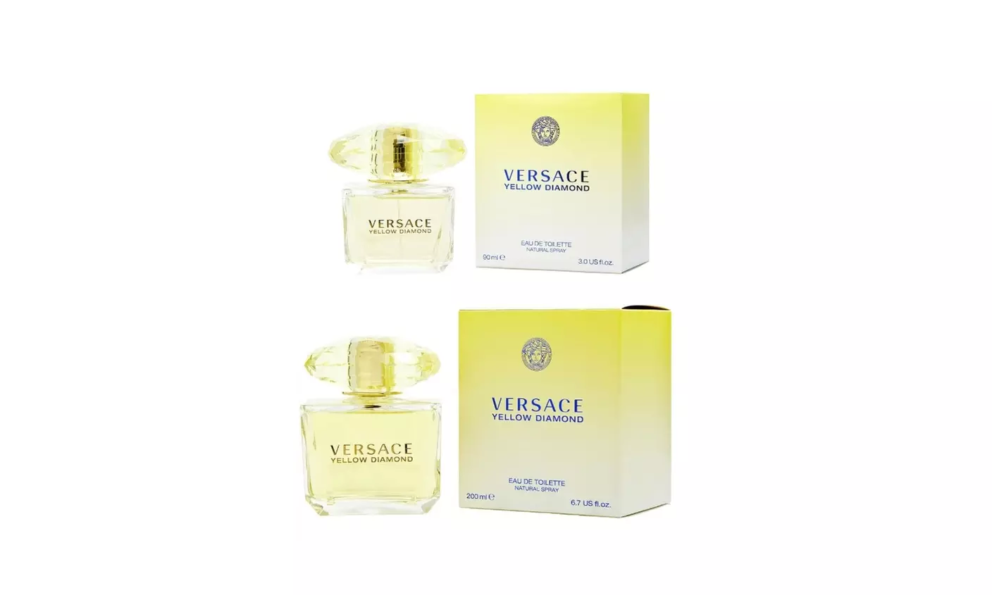 Versace Yellow Diamond Eau De Toilette Spray for Women (Multiple Sizes) - Second Medium