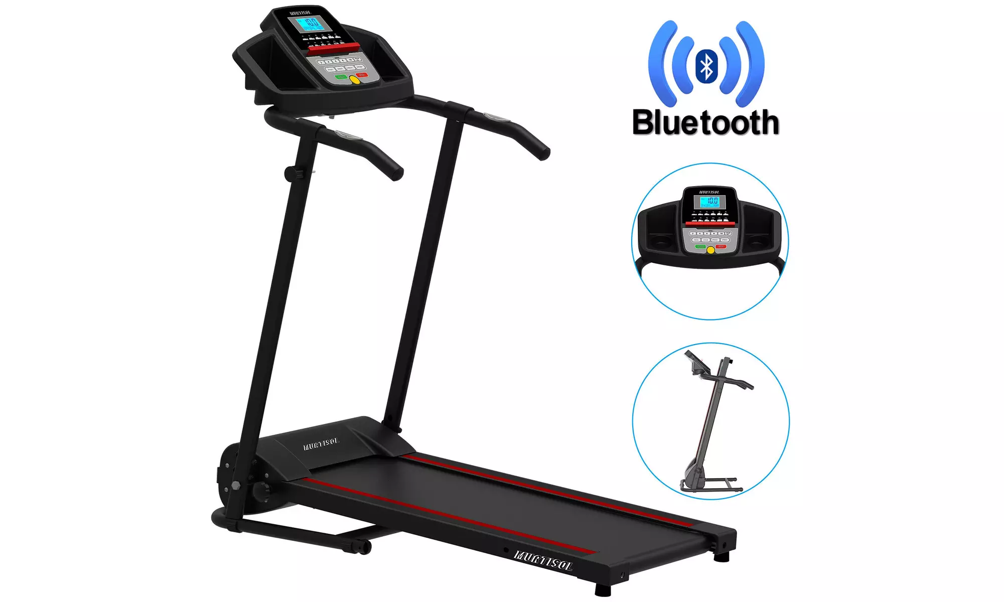 Electric Treadmill Murtisol Folding Treadmill Murtisol 2-in-1