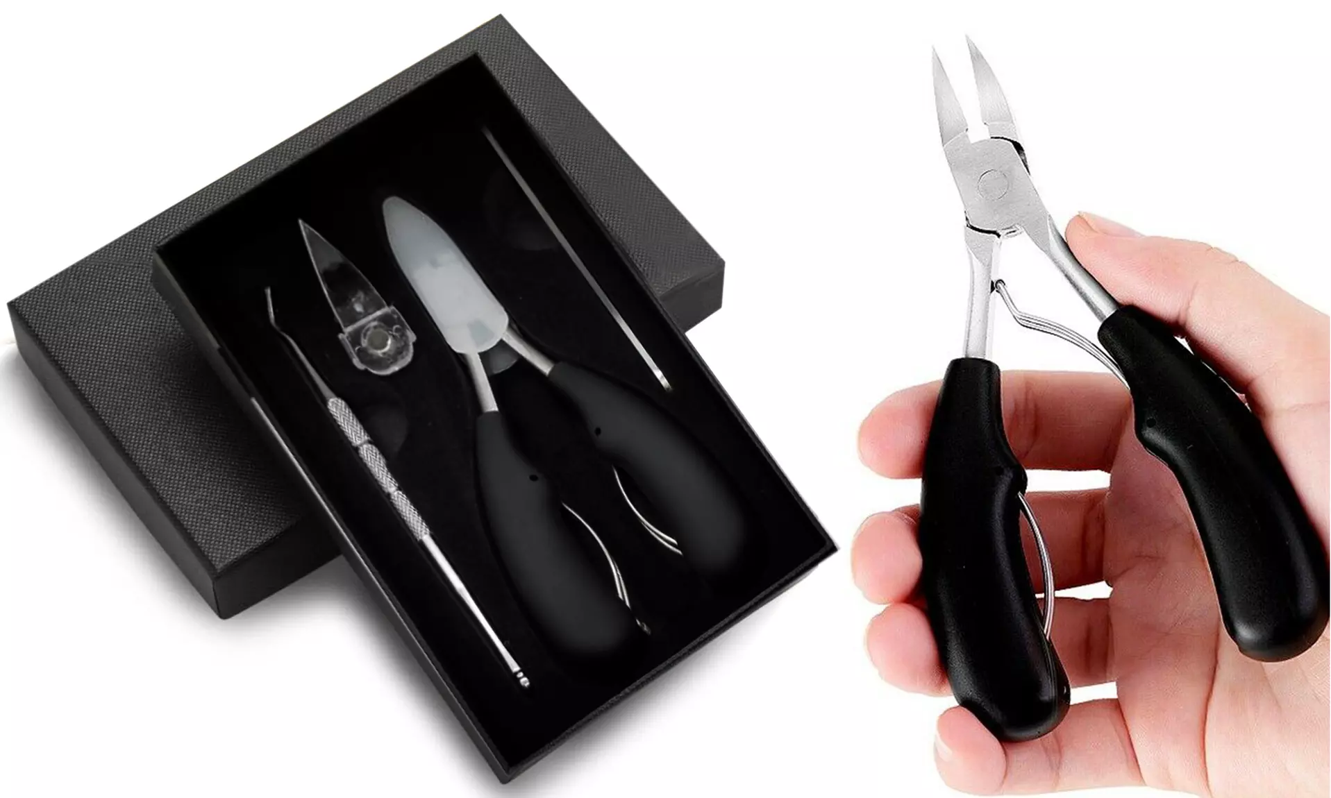 Professional Toenail Cutter/Trimmer for Thick and Ingrown Toenails - 5 Piece - Primary Image