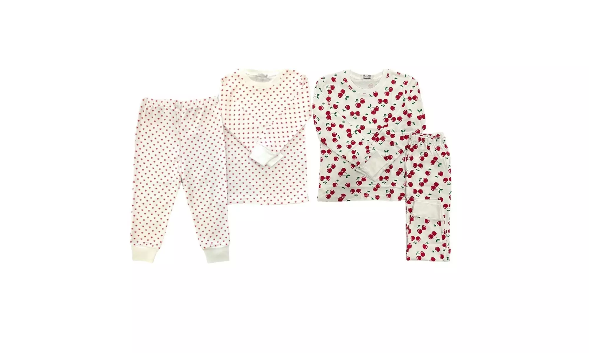 2 Pack Kids Printed Super Soft Cotton Pajamas - Primary Image