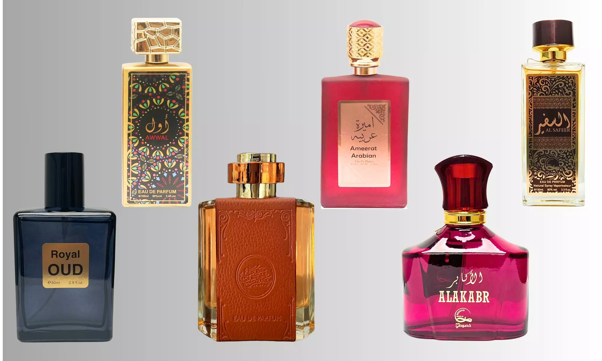 Oud Perfume Collection: Range of Scents for Her & Him
