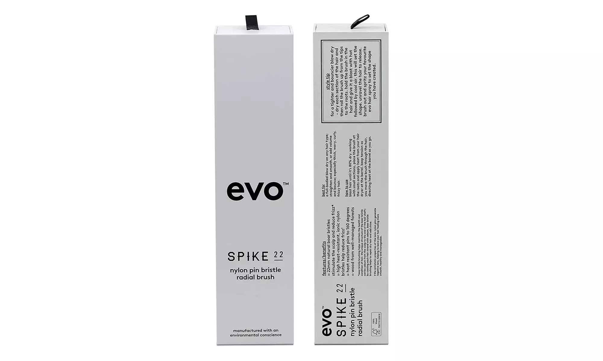 Evo Spike Nylon Pin Bristle Radial Brush (Choose From Variation)