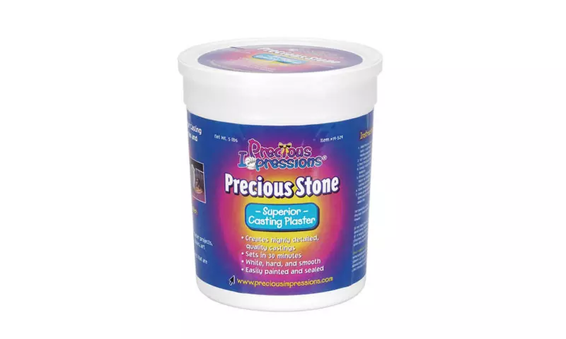 Darice Precious Impressions Precious Stone Casting Powder Plaster 4 lbs - Primary Image