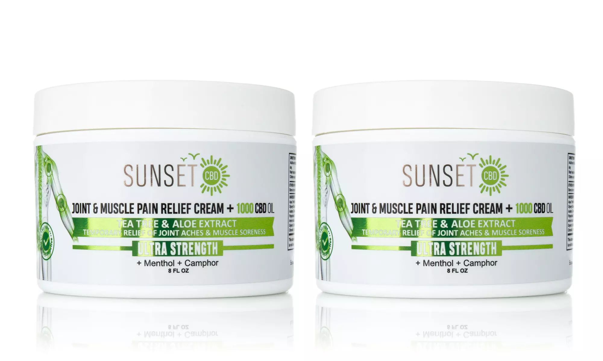 BUNDLE Pain Relief from Sunset CBD 1 pack / 2 pack  Options