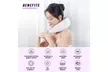 Multi-Purpose Neck Massage Pillow w/Heat Memory Foam U-Shape Comfort Massager. - Second Medium