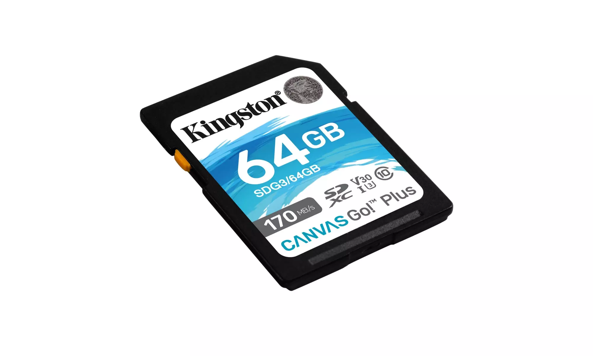 Kingston 64GB SDXC Canvas Go Plus 170MB/s Read Memory Card (4-Pack), Card Reader - Second Medium